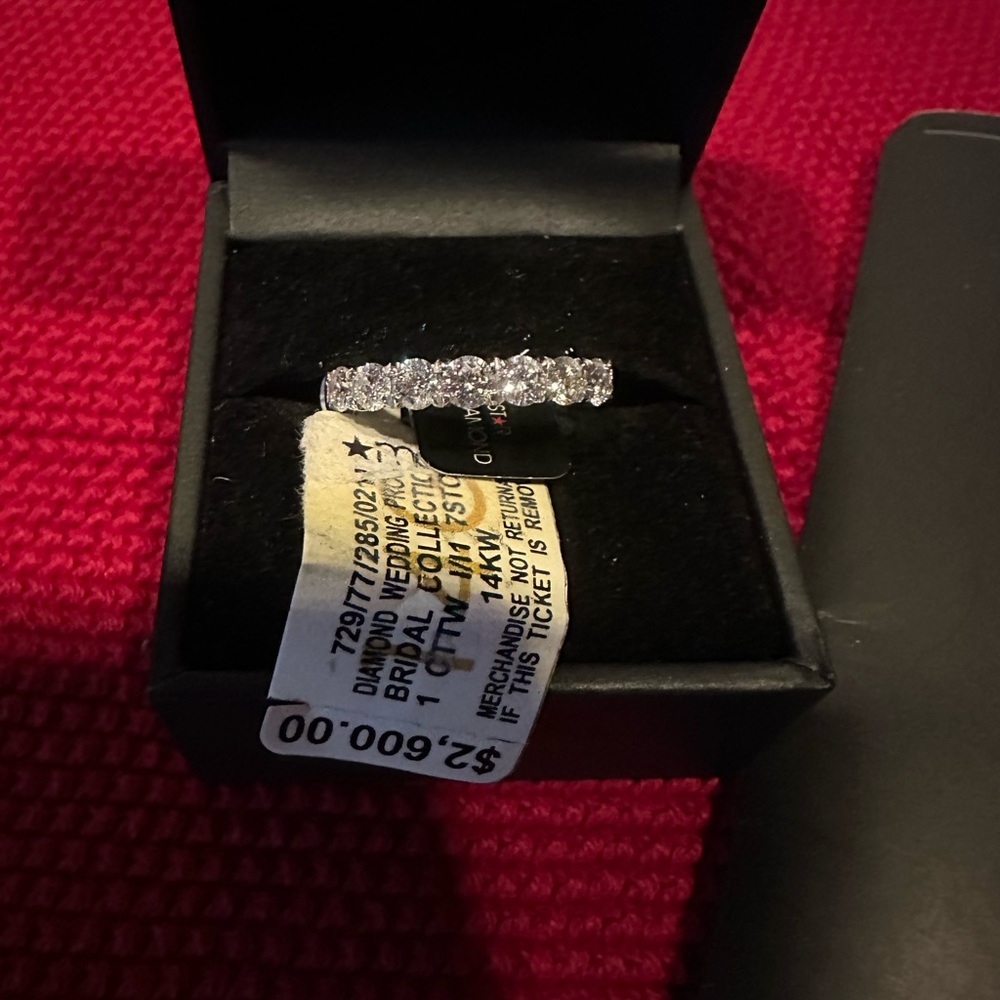 1 Carat TW /7 Natural Diamond Band